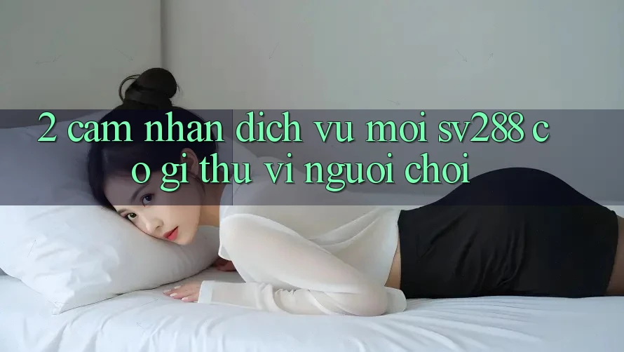 2. Cảm nhận Dịch Vụ Mới sv288: Có Gì Thú vị Người Chơi? 2. Cảm nhận Dịch Vụ Mới sv288: Có Gì Thú vị Người Chơi?