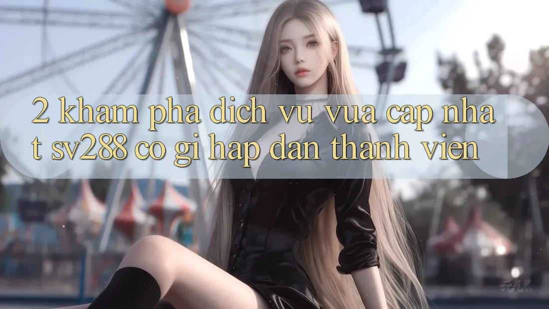 2. Khám Phá Dịch Vụ Vừa cập nhật sv288: Có Gì Hấp dẫn Thành viên?