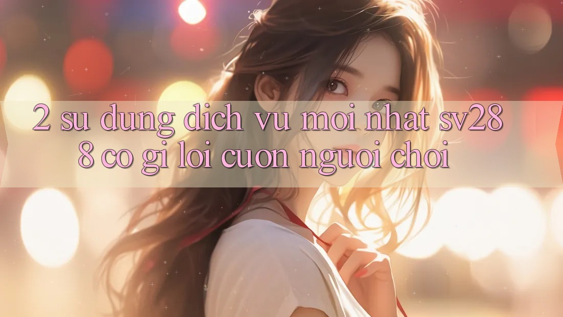 2. Sử dụng Dịch Vụ Mới nhất sv288: Có Gì Lôi cuốn Người Chơi? 2. Sử dụng Dịch Vụ Mới nhất sv288: Có Gì Lôi cuốn Người Chơi?