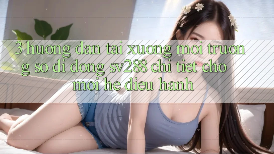 3. Hướng Dẫn Tải xuống Môi trường số di động sv288 Chi Tiết Cho Mọi Hệ Điều Hành 3. Hướng Dẫn Tải xuống Môi trường số di động sv288 Chi Tiết Cho Mọi Hệ Điều Hành