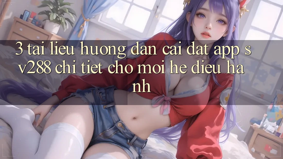 3. Tài liệu hướng dẫn Cài đặt App sv288 Chi Tiết Cho Mọi Hệ Điều Hành 3. Tài liệu hướng dẫn Cài đặt App sv288 Chi Tiết Cho Mọi Hệ Điều Hành