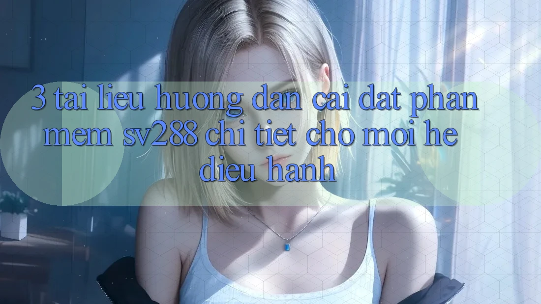 3. Tài liệu hướng dẫn Cài đặt Phần mềm sv288 Chi Tiết Cho Mọi Hệ Điều Hành 3. Tài liệu hướng dẫn Cài đặt Phần mềm sv288 Chi Tiết Cho Mọi Hệ Điều Hành