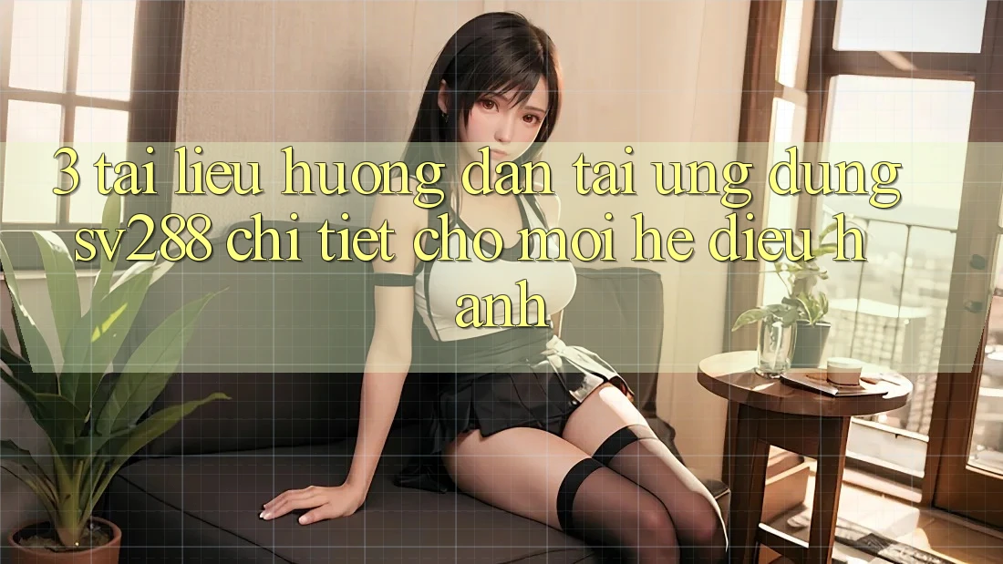 3. Tài liệu hướng dẫn Tải Ứng dụng sv288 Chi Tiết Cho Mọi Hệ Điều Hành