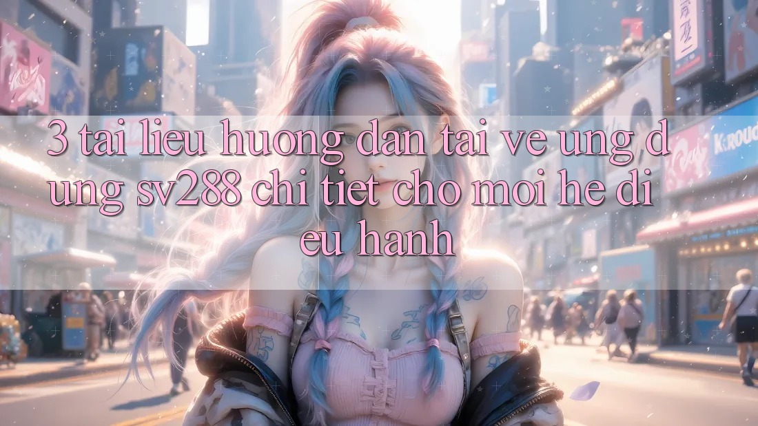 3. Tài liệu hướng dẫn Tải về Ứng dụng sv288 Chi Tiết Cho Mọi Hệ Điều Hành 3. Tài liệu hướng dẫn Tải về Ứng dụng sv288 Chi Tiết Cho Mọi Hệ Điều Hành