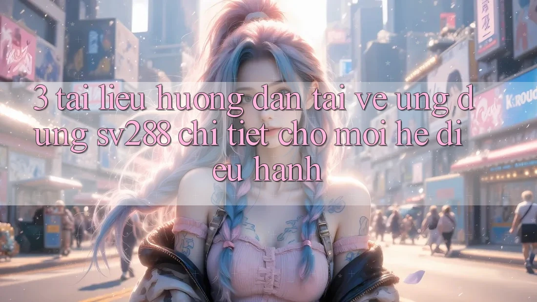 3. Tài liệu hướng dẫn Tải về Ứng dụng sv288 Chi Tiết Cho Mọi Hệ Điều Hành 3. Tài liệu hướng dẫn Tải về Ứng dụng sv288 Chi Tiết Cho Mọi Hệ Điều Hành