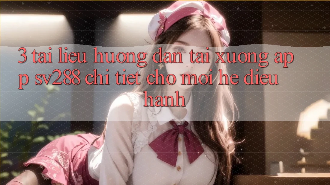 3. Tài liệu hướng dẫn Tải xuống App sv288 Chi Tiết Cho Mọi Hệ Điều Hành