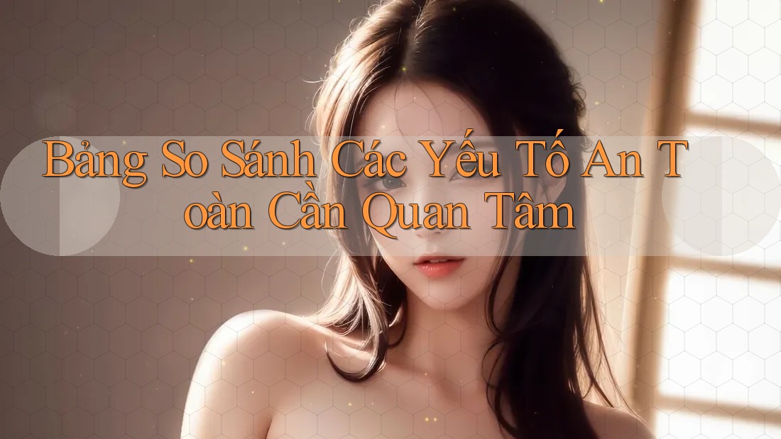 Bảng So Sánh Các Yếu Tố An Toàn Cần Quan Tâm Bảng So Sánh Các Yếu Tố An Toàn Cần Quan Tâm