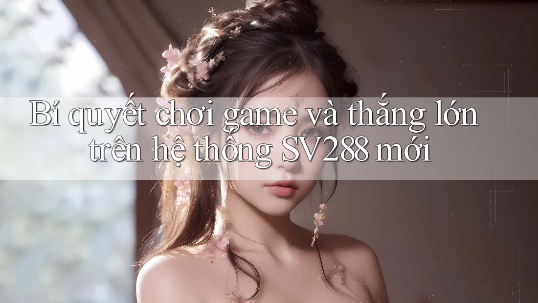 Bí quyết chơi game và thắng lớn trên hệ thống SV288 mới Bí quyết chơi game và thắng lớn trên hệ thống SV288 mới