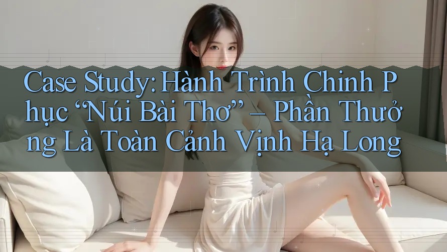 Case Study: Hành Trình Chinh Phục “Núi Bài Thơ” – Phần Thưởng Là Toàn Cảnh Vịnh Hạ Long Case Study: Hành Trình Chinh Phục “Núi Bài Thơ” – Phần Thưởng Là Toàn Cảnh Vịnh Hạ Long