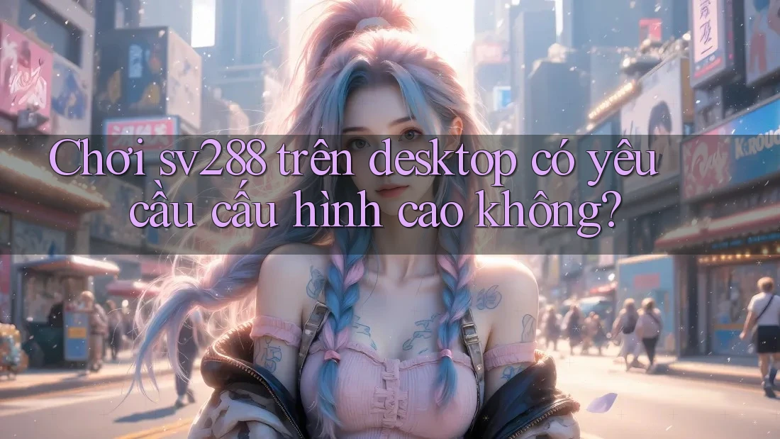 Chơi sv288 trên desktop có yêu cầu cấu hình cao không?