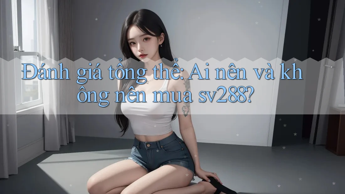 Đánh giá tổng thể: Ai nên và không nên mua sv288?