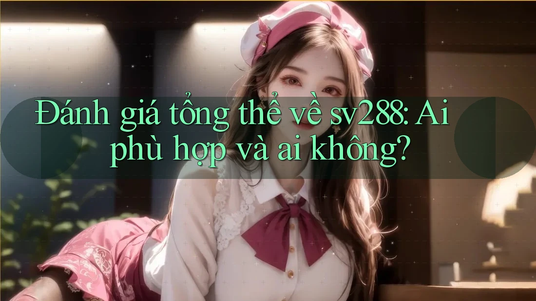 Đánh giá tổng thể về sv288: ai phù hợp và ai không? Đánh giá tổng thể về sv288: ai phù hợp và ai không?