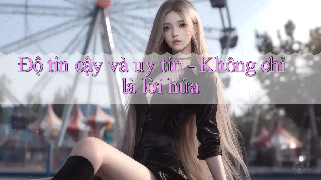 Độ tin cậy và uy tín – không chỉ là lời hứa Độ tin cậy và uy tín – không chỉ là lời hứa