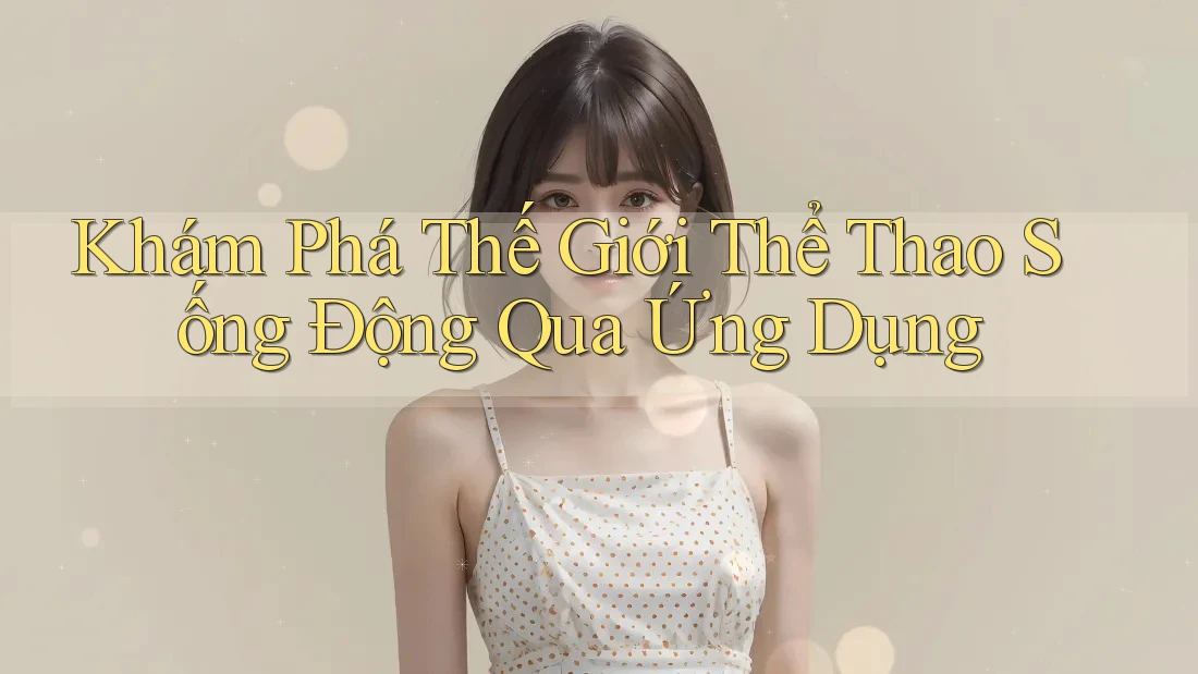 Khám Phá Thế Giới Thể Thao Sống Động Qua Ứng Dụng Khám Phá Thế Giới Thể Thao Sống Động Qua Ứng Dụng