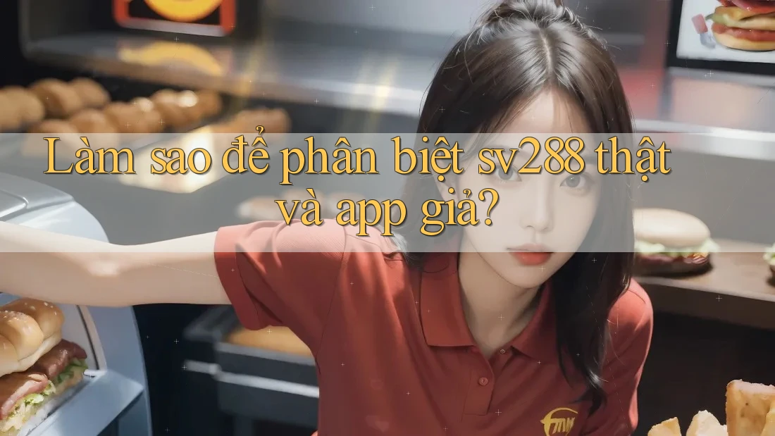 Làm sao để phân biệt sv288 thật và app giả?