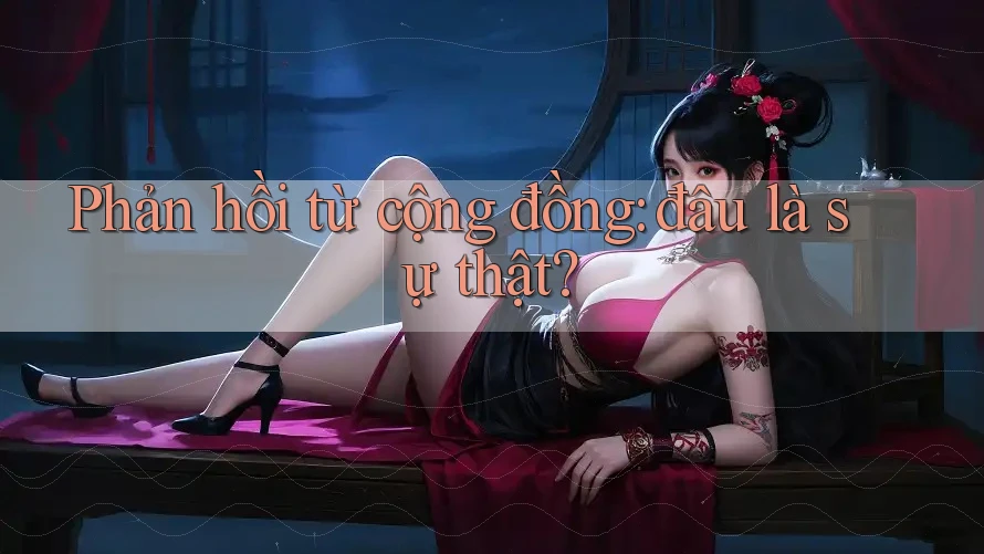 Phản hồi từ cộng đồng – đâu là sự thật?