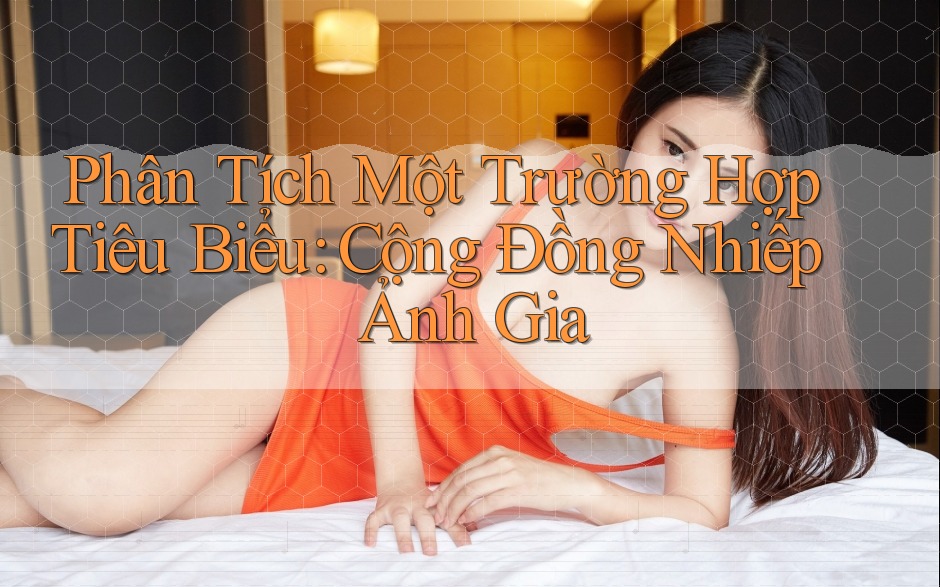 Phân Tích Một Trường Hợp Tiêu Biểu: Cộng Đồng Nhiếp Ảnh Gia