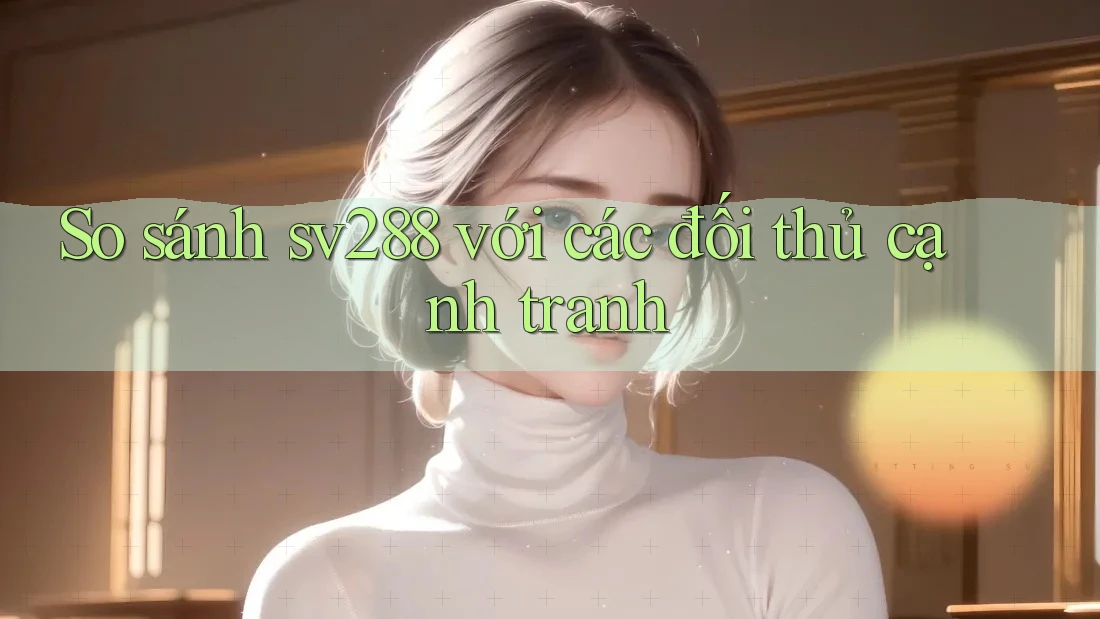 So sánh sv288 với các đối thủ cạnh tranh So sánh sv288 với các đối thủ cạnh tranh