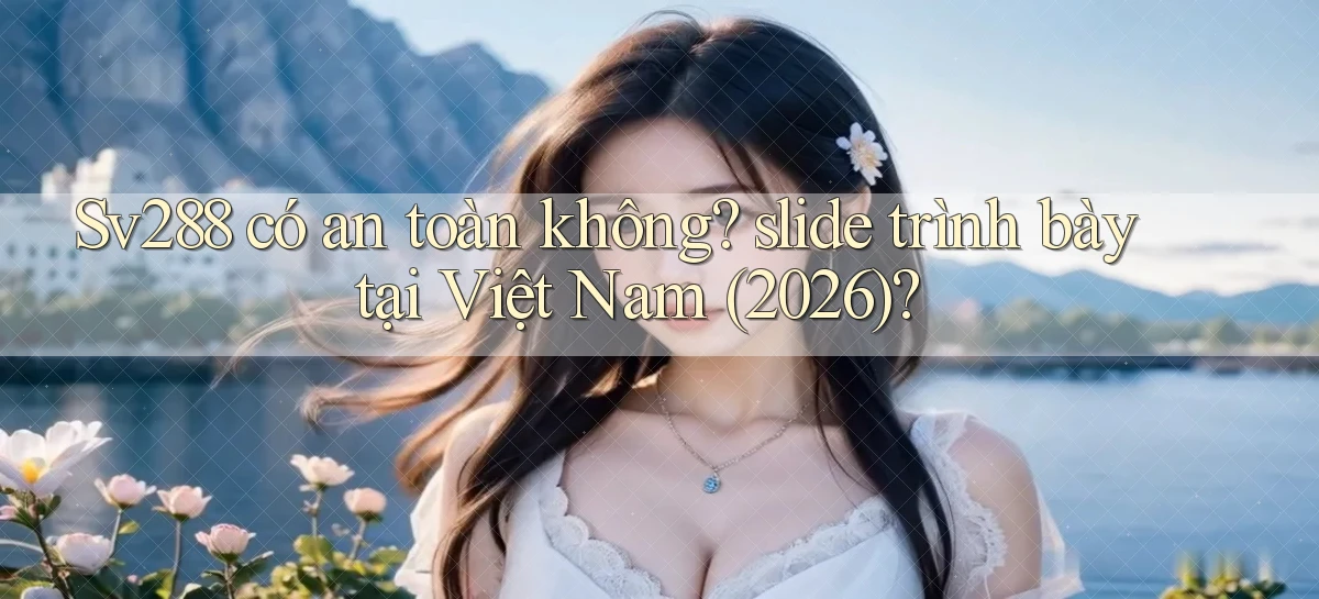 Sv288 có an toàn không slide trình bày tại Việt Nam (2026)