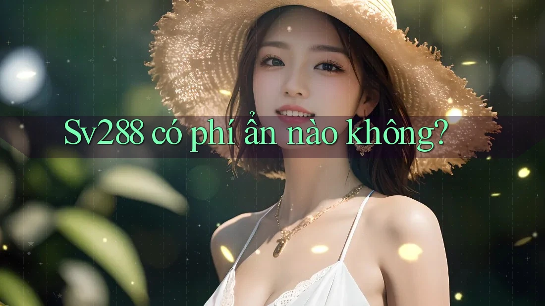 Sv288 có phí ẩn nào không?