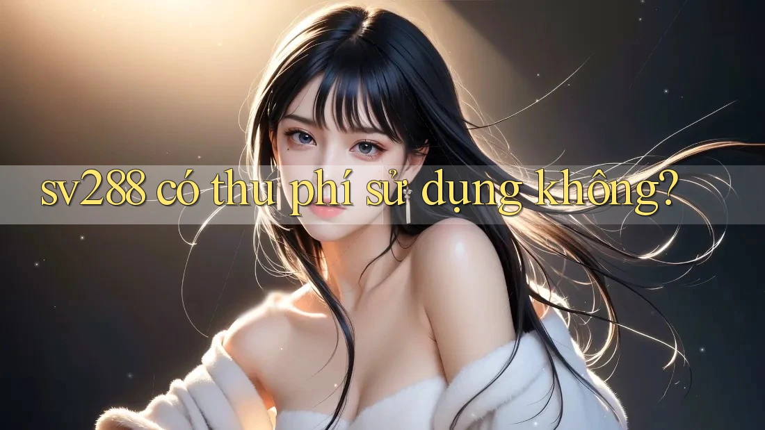 sv288 có thu phí sử dụng không? sv288 có thu phí sử dụng không?