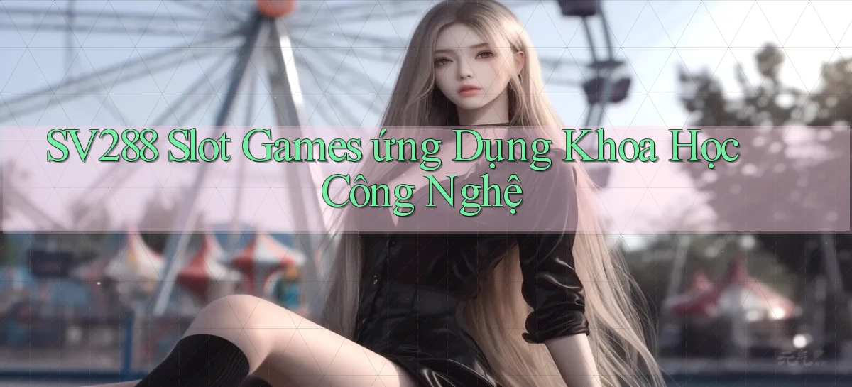 sv288  slot games ứng dụng khoa học công nghệ