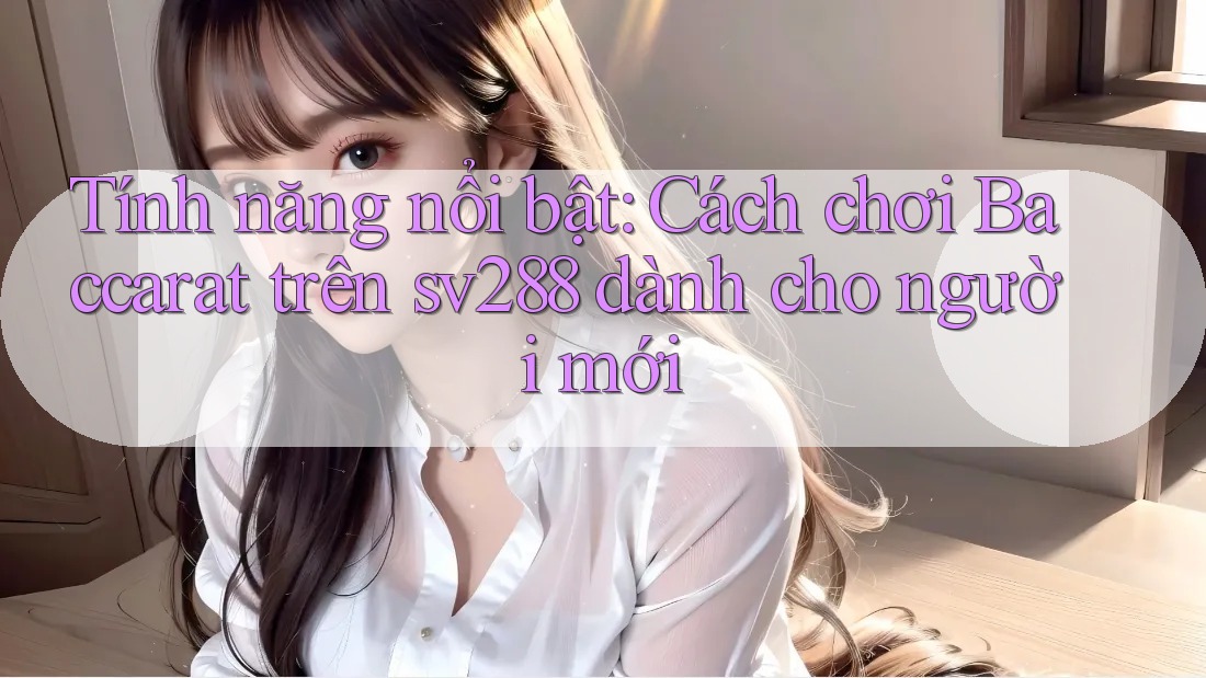 Tính năng nổi bật: Cách chơi Baccarat trên sv288 dành cho người mới