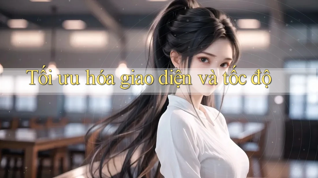 Tối ưu hóa giao diện và tốc độ Tối ưu hóa giao diện và tốc độ