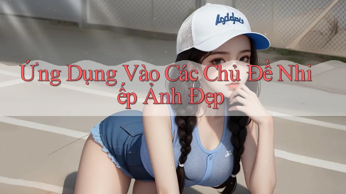 Ứng Dụng Vào Các Chủ Đề Nhiếp Ảnh Đẹp