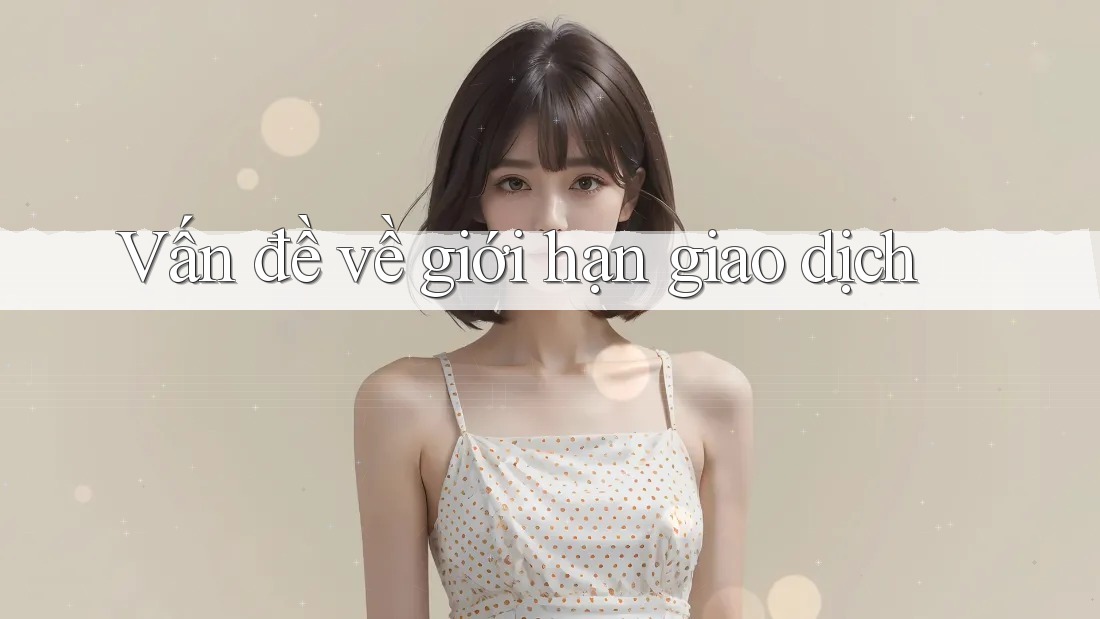 Vấn đề về giới hạn giao dịch Vấn đề về giới hạn giao dịch