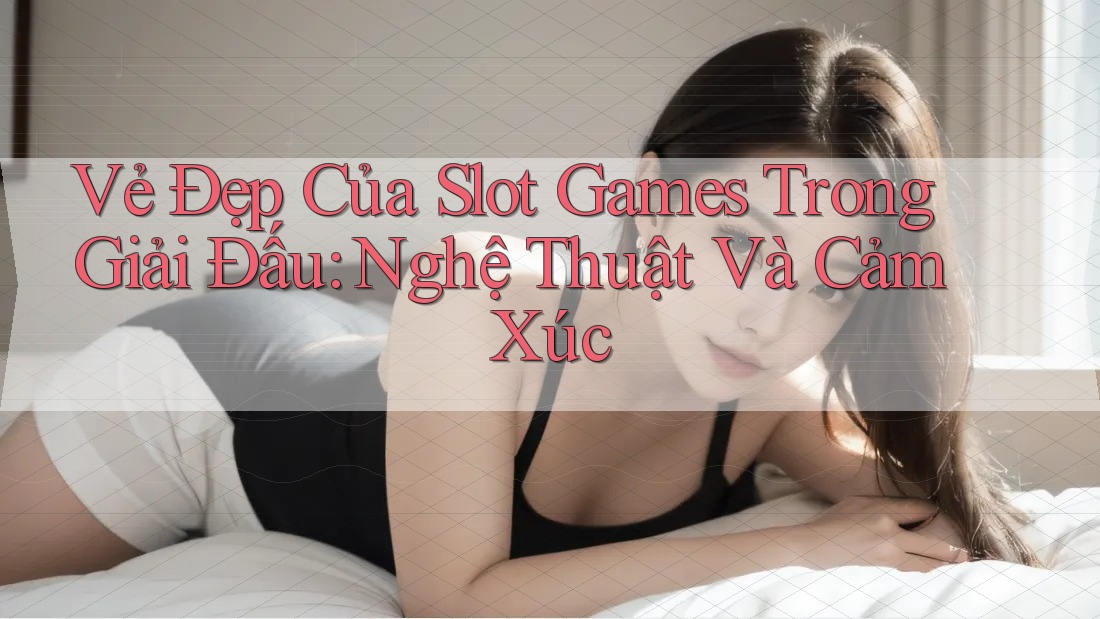 Vẻ Đẹp Của Slot Games Trong Giải Đấu: Nghệ Thuật Và Cảm Xúc Vẻ Đẹp Của Slot Games Trong Giải Đấu: Nghệ Thuật Và Cảm Xúc