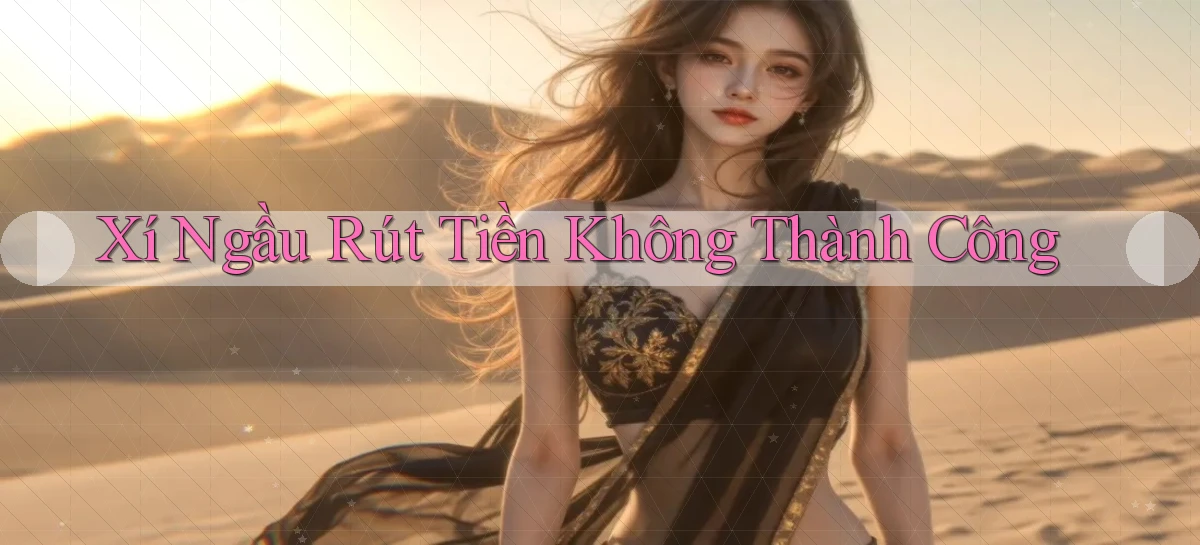 Xí ngầu Rút tiền không thành công